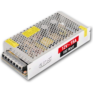ART-LUX 12V/15A Metal Kasa Kamera Adaptörü