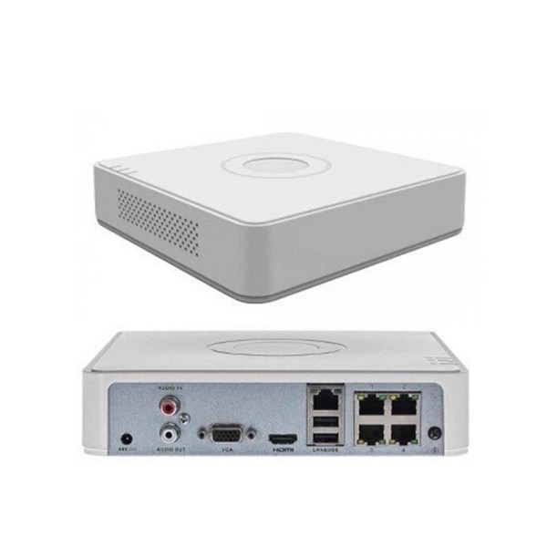 Hikvision DS-7104NI-Q1/4P Full HD PoE 4 Kanal NVR Kayıt Cihazı
