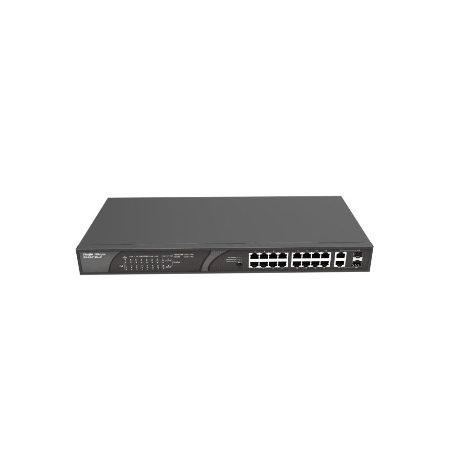 Ruijie Reyee RG-ES118S-LP 16 Port 10/100 Mbps Switch