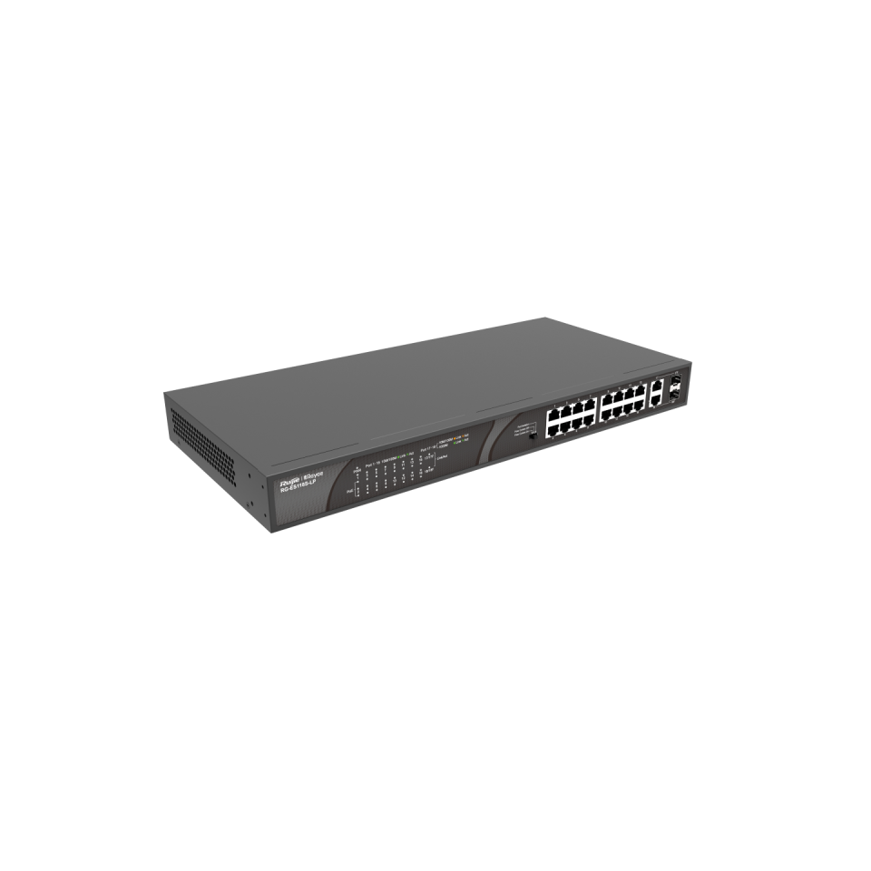 Ruijie Reyee RG-ES118S-LP 16 Port 10/100 Mbps Switch