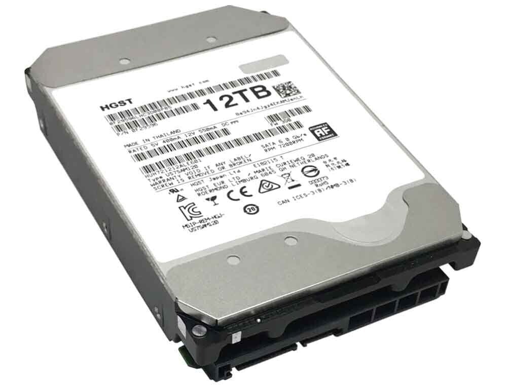 HGST Hitachi 12TB 7/24 Harddisk - US7SAM120
