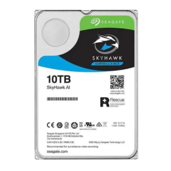 Seagate SkyHawk AI ST10000VE0008 SATA 3.0 7200 RPM 3.5'' 10 TB Harddisk
