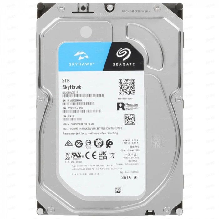 Seagate SkyHawk ST2000VX017 SATA 3.0 5900 RPM 3.5'' 2 TB Harddisk