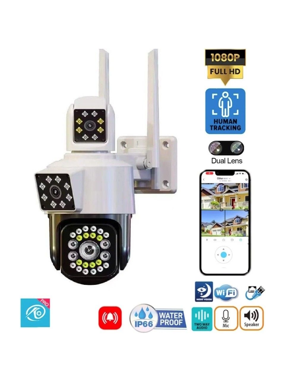 O-KAM 3039 6MP WİFİ PTZ 360° Güvenlik Kamerası