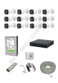 Dahua 12 Kameralı AHD(ANALOG) Kamera Seti
