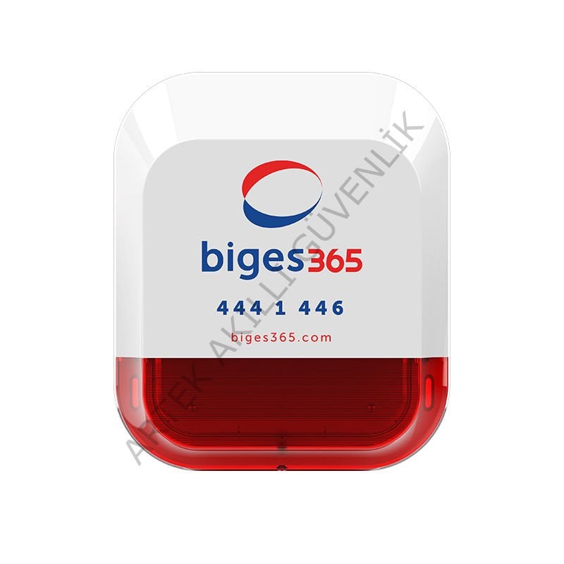 Biges365 BGS365-WOSR IoT Kablosuz Dış Ortam Harici Siren