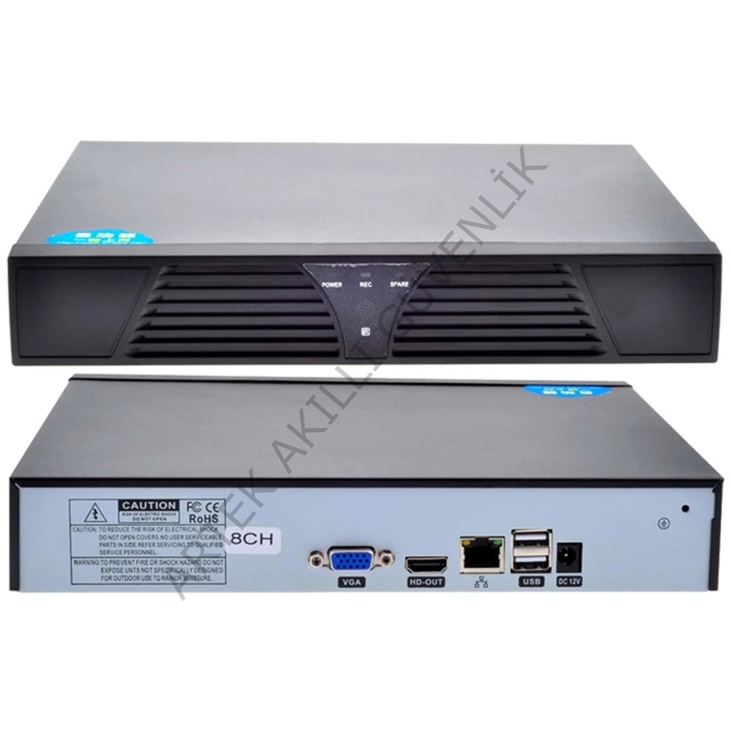 ZTECH 4 Kanal Hibrit Kayıt Cihazı LME HVR 4 Kanal H265+ 5MP XMEYE