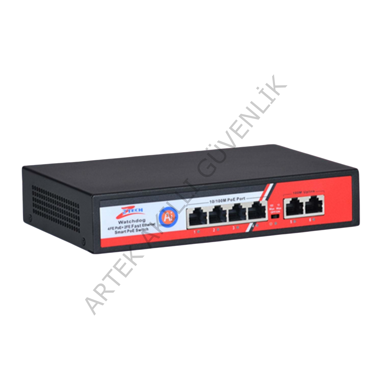 Ztech ZR-1004 4+2 Port PoE Switch