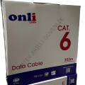 Onli U-UTP 24 AWG CCA 305 Metre Cat6 Kablo