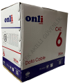 Onli U-UTP 24 AWG CCA 305 Metre Cat6 Kablo