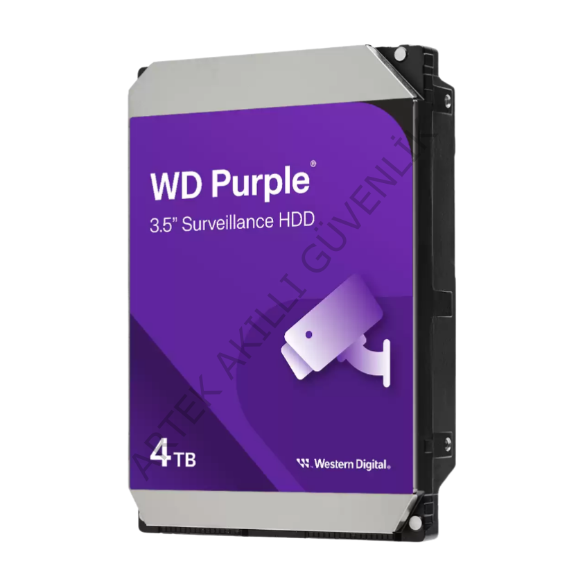 WD Purple 4TB 7/24 Güvenlik Diski (refurbished)