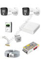 Hikvision AHD 2 Kameralı Renkli Paket Sistem