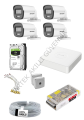 Hikvision AHD 4 Kameralı Renkli Sesli Paket Sistem