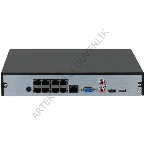 Dahua NVR2108HS-8P-4KS3 4K PoE 8 Kanal NVR Kayıt Cihazı